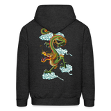 DRAGON MASTER Hoodie - charcoal grey