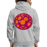 BUILD A MOON Hoodie - heather gray
