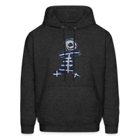 BLUE WALKER Hoodie - charcoal grey