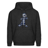 BLUE WALKER Hoodie - charcoal grey