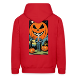 Happy Man Hoodie - red