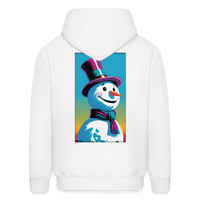 The Snowman Hoodie - white