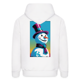 The Snowman Hoodie - white