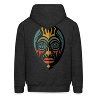 AFRICAN MASK 5 Hoodie - charcoal grey