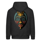 AFRICAN MASK 5 Hoodie - charcoal grey