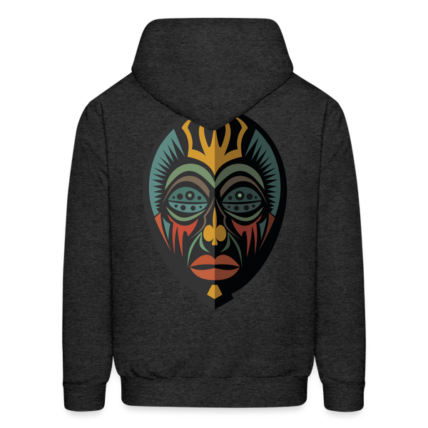 AFRICAN MASK 5 Hoodie - charcoal grey