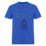 I Want To Dance - royal blue