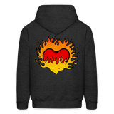 FLAMER Hoodie - charcoal grey