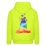 PEACE Hoodie - safety green