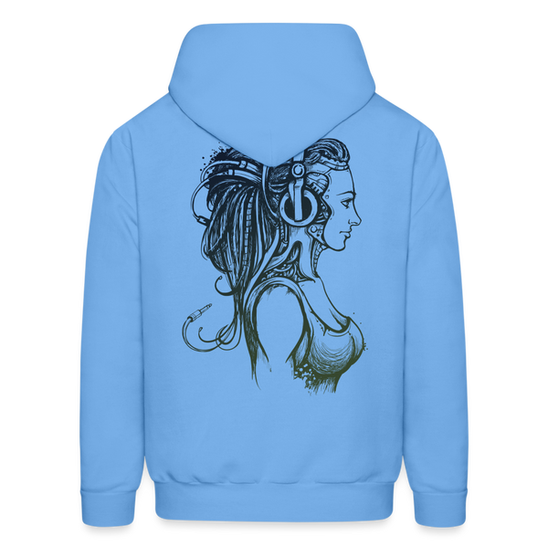 MUSIC Hoodie - carolina blue