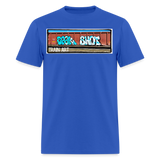 Train Art - royal blue