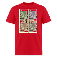 Faces - red