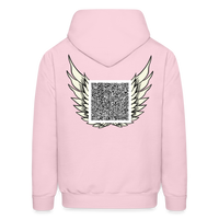 WINGS Short Story Hoodie - pale pink