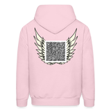 WINGS Short Story Hoodie - pale pink