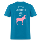 STOP LOOKING - turquoise
