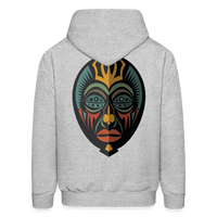 AFRICAN MASK 5 Hoodie - heather gray