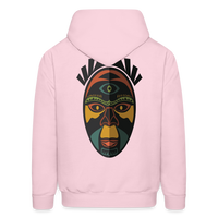 AFRICAN MASK 3 Hoodie - pale pink
