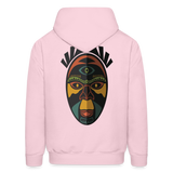 AFRICAN MASK 3 Hoodie - pale pink