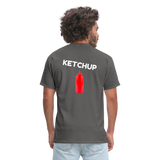 KETCHUP (Back Only) - charcoal