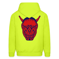 MASK Hoodie - safety green
