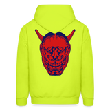 MASK Hoodie - safety green