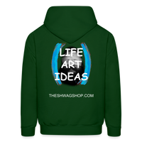 LIFE ART IDEAS Hoodie - forest green