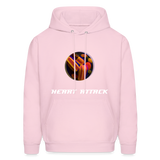 HEART ATTACK Hoodie - pale pink