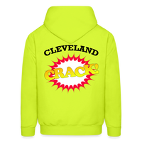 CRACK Hoodie - safety green