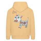 ROBOT 7 Hoodie - light yellow