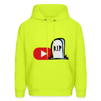 PLAY DEAD Hoodie - safety green