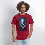 Octopus - dark red