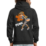 PUNK Hoodie - charcoal grey