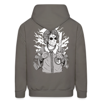 J Hoodie - asphalt gray