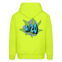 420 A Hoodie - safety green