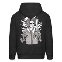 J Hoodie - charcoal grey