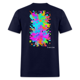 Color Splat - navy