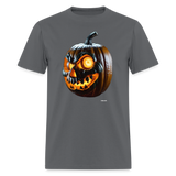 Pumpkin Face - charcoal