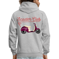 SCOOTER CLUB Hoodie - heather gray