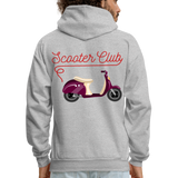 SCOOTER CLUB Hoodie - heather gray