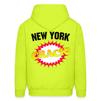 CRACK Hoodie - safety green