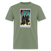 Tiffany & Trevor - military green