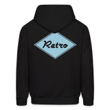 RETRO Hoodie - black