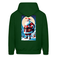 Santa Claus Hoodie - forest green