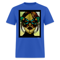 Butterfly Eyes - royal blue