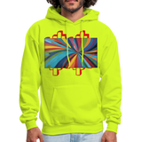 Entanglement Hoodie - safety green