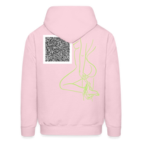 CHECK IT OUT Short Story Hoodie - pale pink