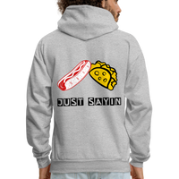 JUST SAYIN 4 Hoodie - heather gray