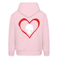 DARK LOVE Hoodie - pale pink