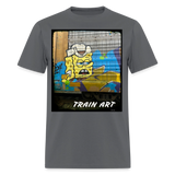 Train Art - charcoal