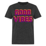 GOOD VIBES - heather black